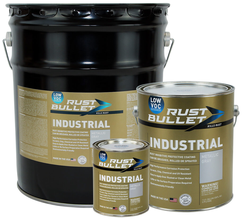 Rust Preventative Coating - Industrial Rust Inhibitor - Rust Bullet Industrial Low VOC