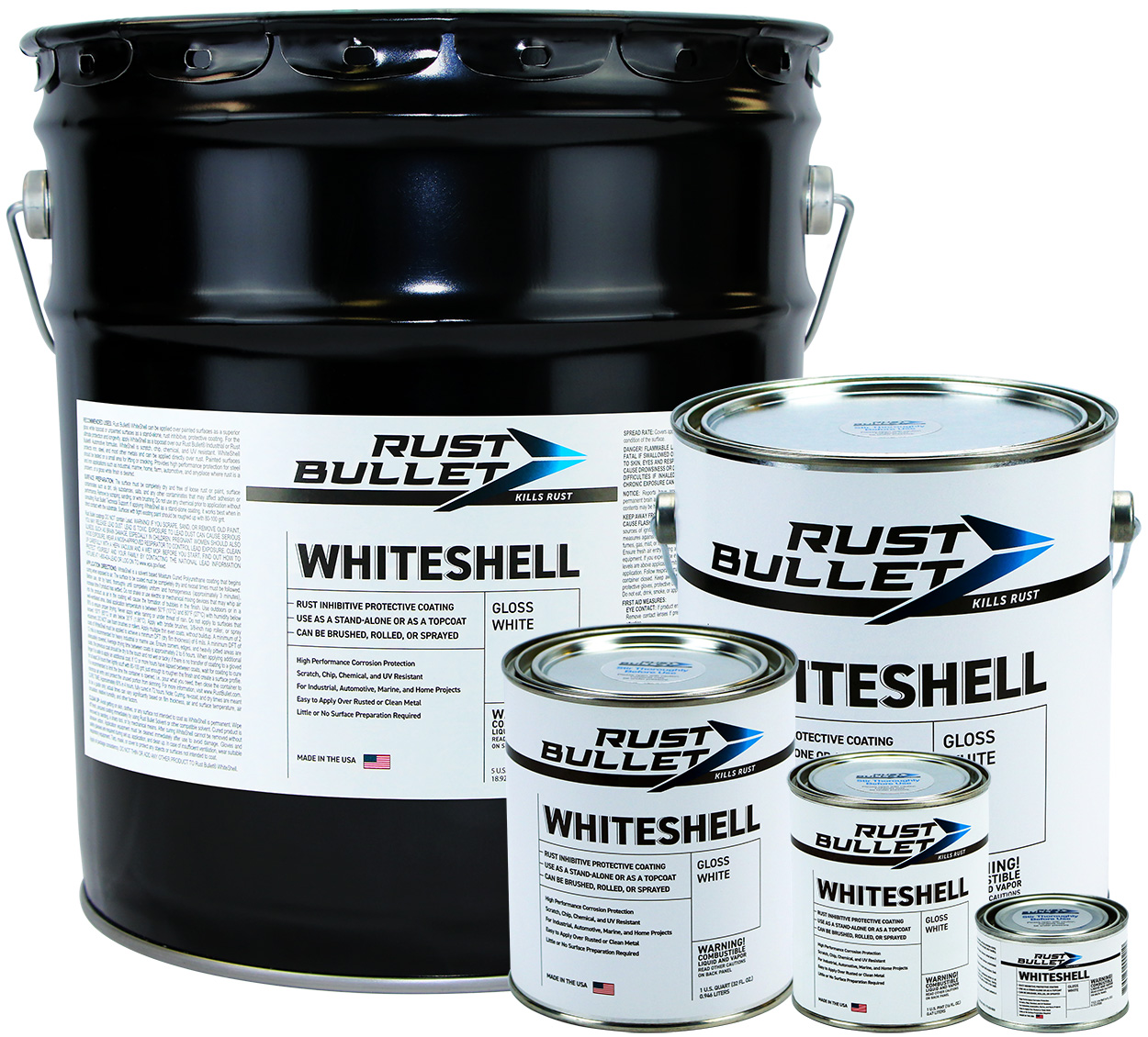 Rust Bullet WhiteShell